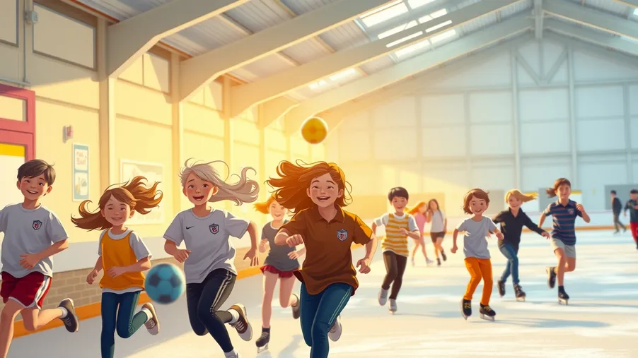 Vánoční sportování na 2.stupni